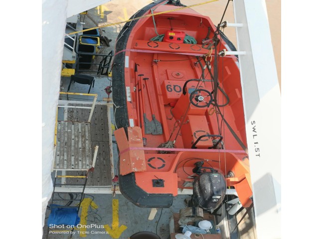 RESCUE BOAT DAVIT