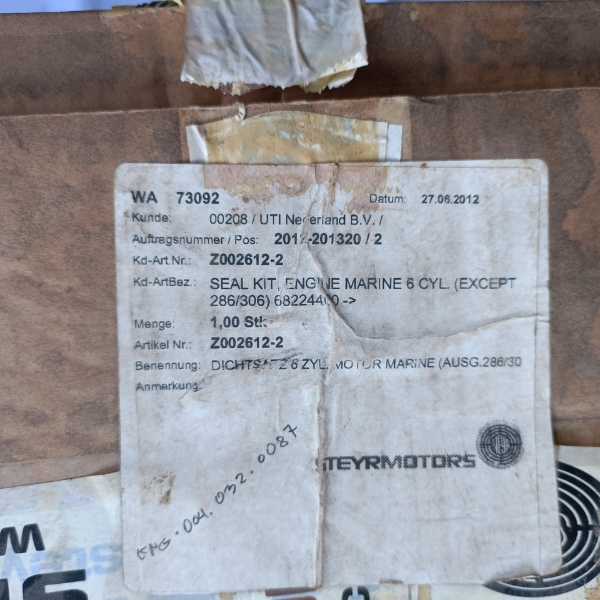 Steyr Motors Z002612-2 Gasket Set - Image 3