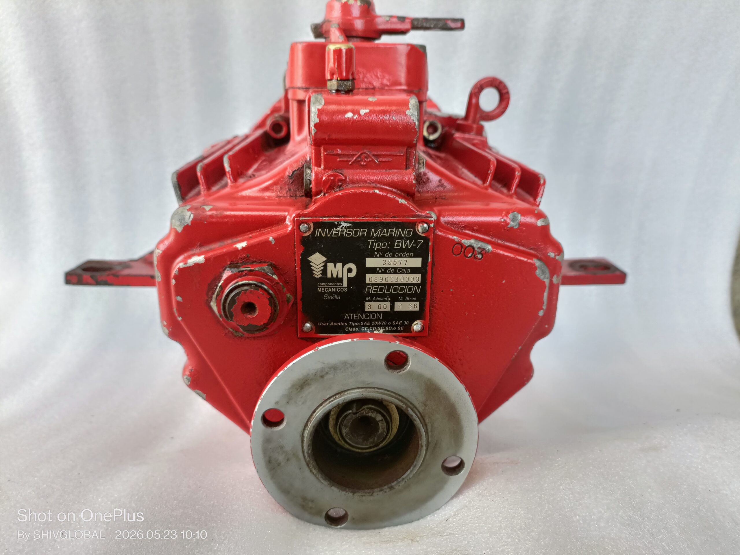 BUKH Transmission BW-7 Gearbox