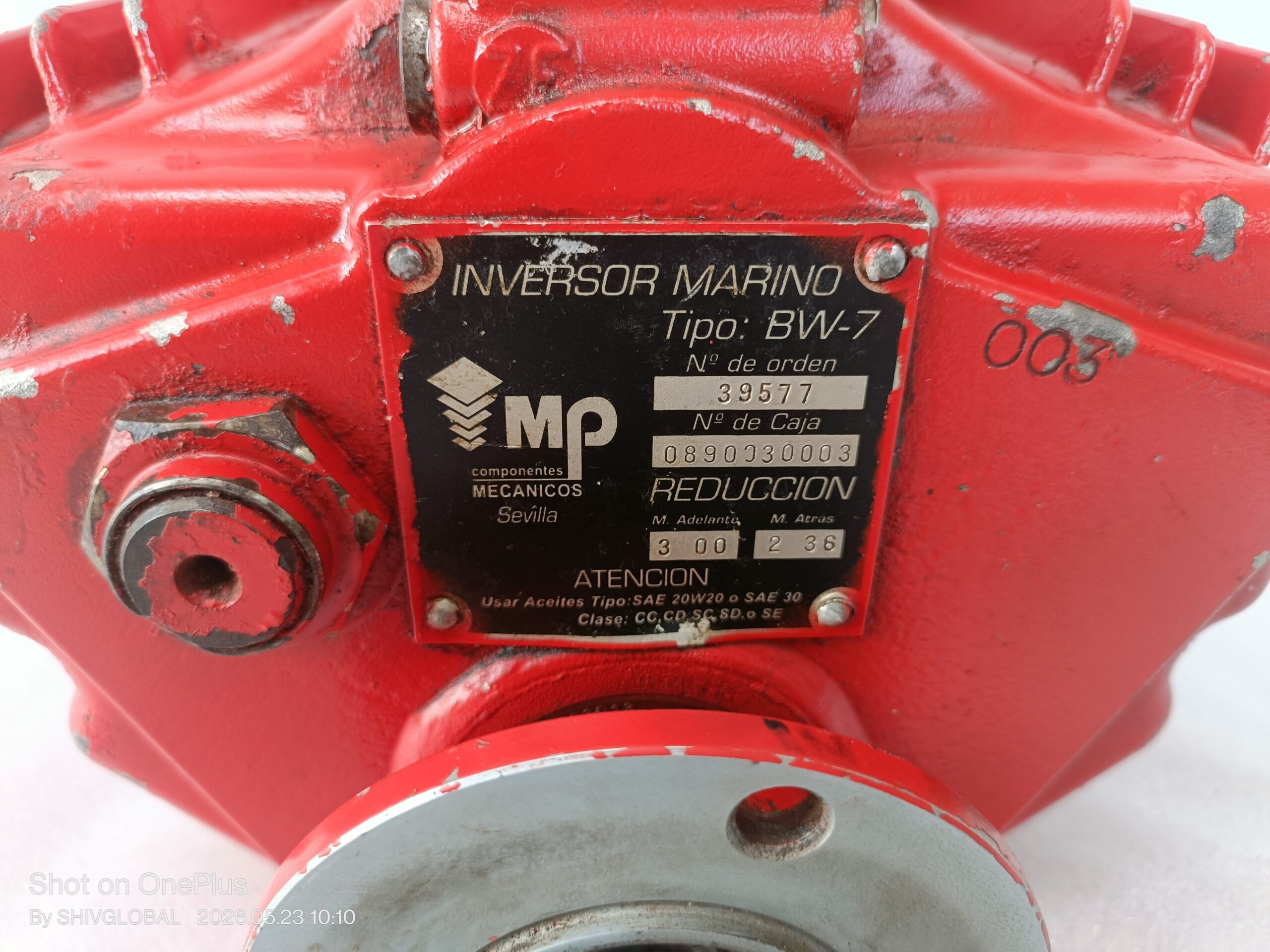 BUKH Transmission BW-7 Gearbox - Image 6