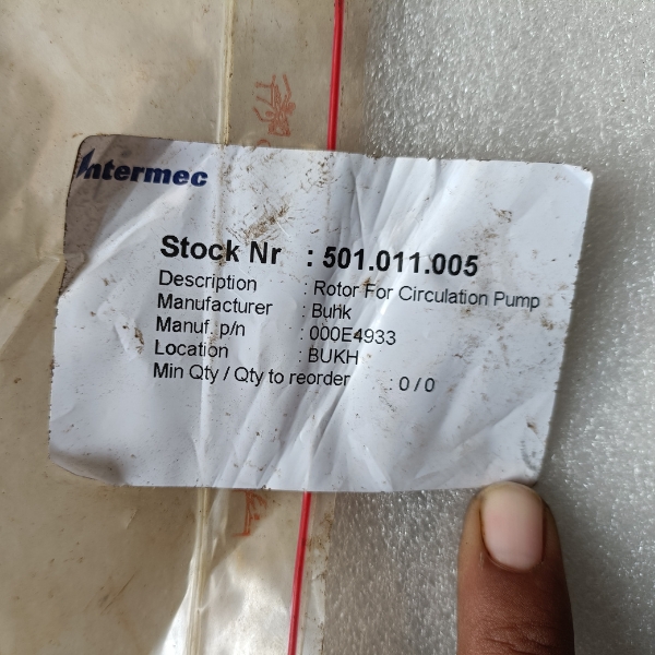 Bukh 000E4933 Circulation Pump Rotor for DV36 DV48 Marine Diesel Engines Genuine - Image 2